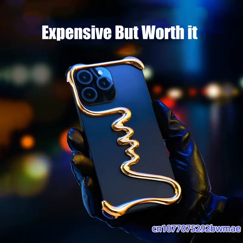 Metal 3D Track Bumper Phone Case