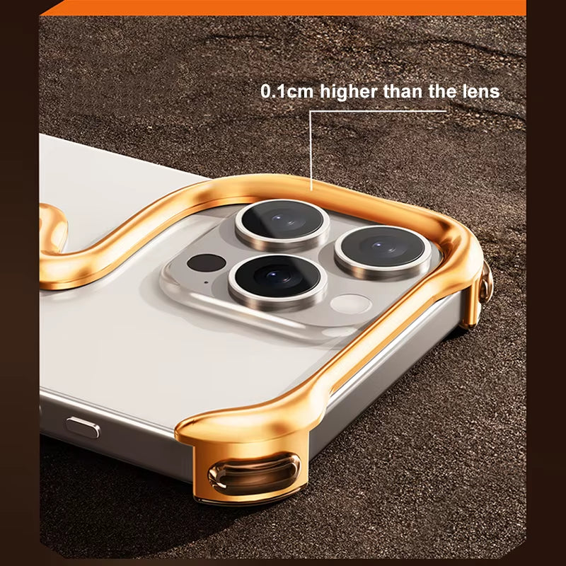 Metal 3D Track Bumper Phone Case